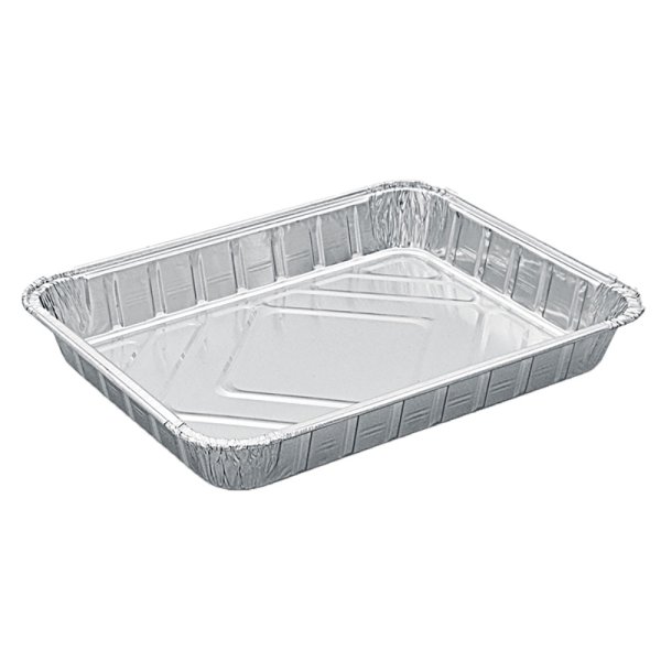 100 Stk. Aluschalen, Menüschalen ungeteilt 930 ml, 22,7x17,7x3 cm